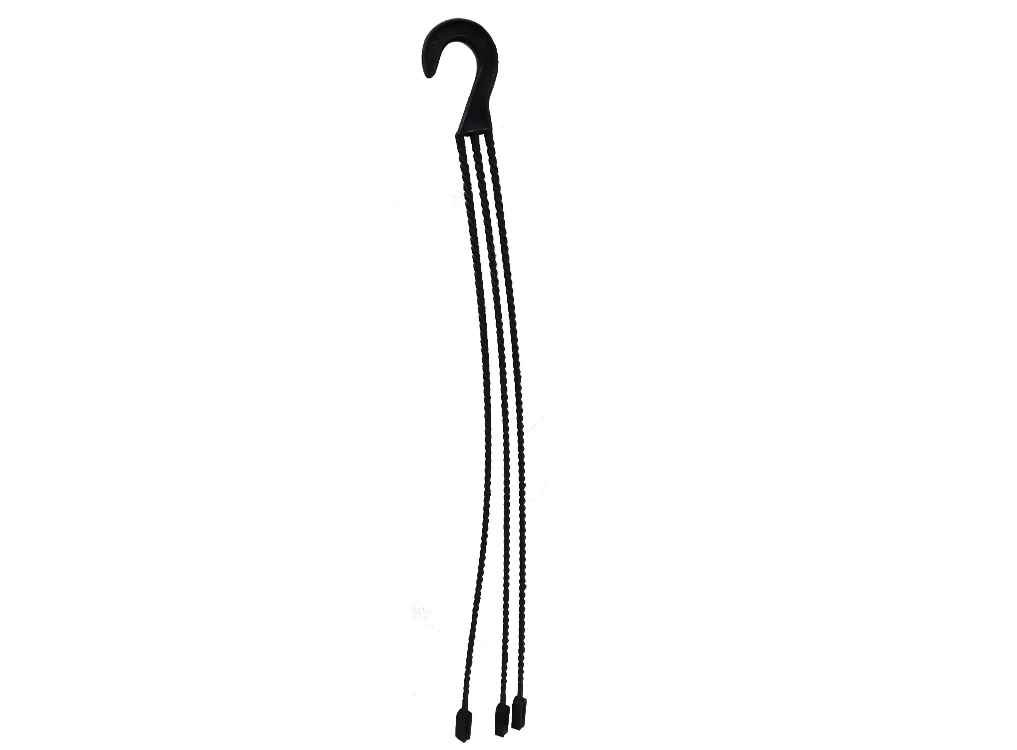 69850.jpg GANCHO TRENZADO UNIVERSAL NEGRO - Image 1