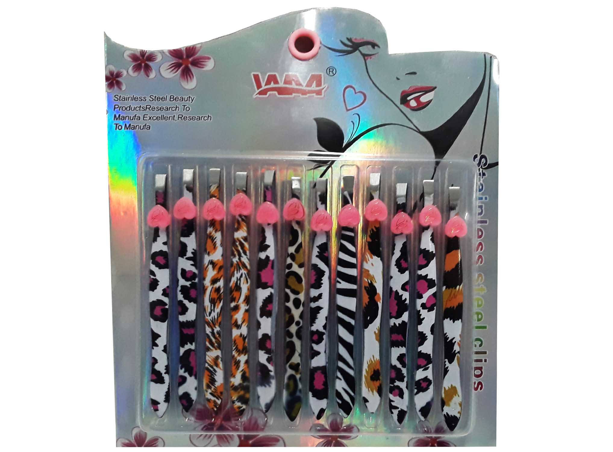 69907.jpg PINZA DE DEPILAR SET X12 UNID. - Image 1