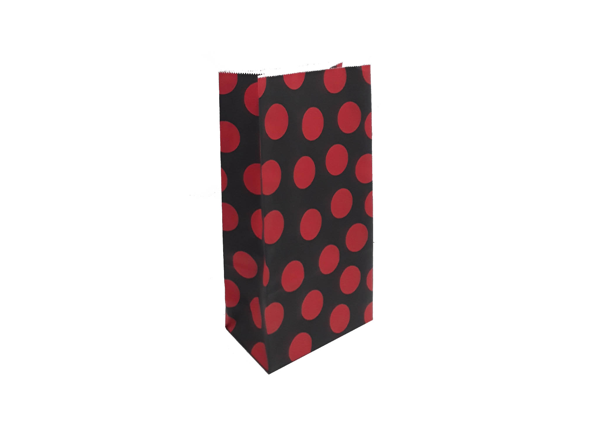 69927.jpg SOBRE PAPEL RED POINTS 14X8X26CM X 10 UNIDADES - Image 1