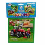 ROMPECABEZAS X4 PZAS PLAYMOBIL COUNTRY 16X16CM