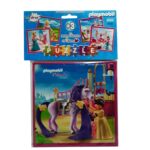 ROMPECABEZAS X4 PZAS PLAYMOBIL PRINCESAS 16X16CM