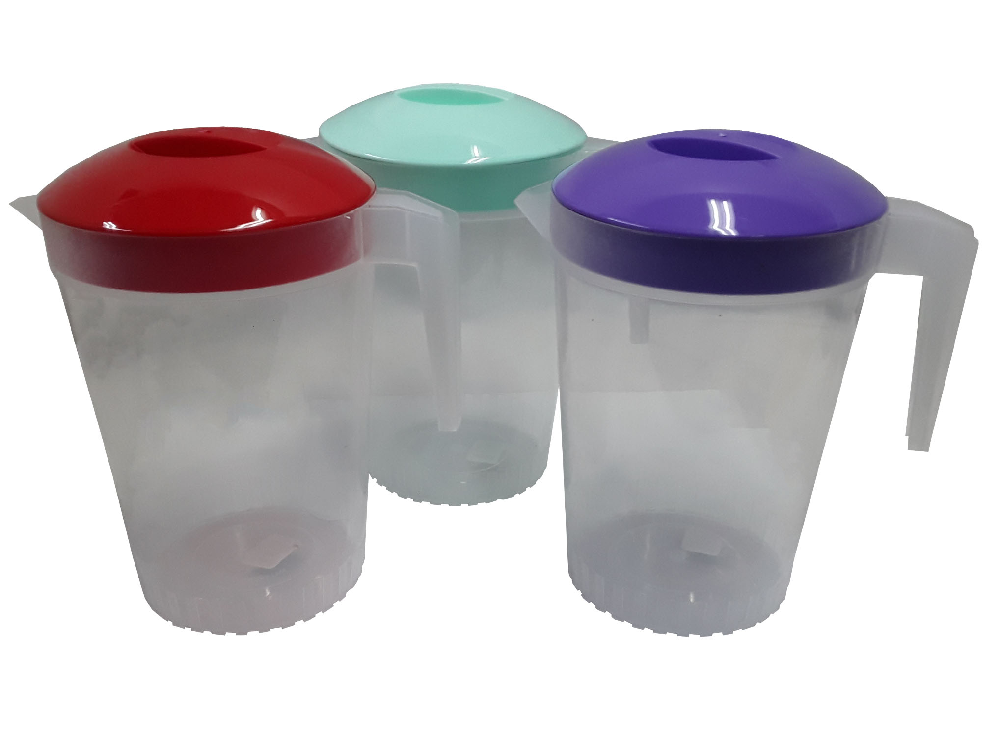 70173.jpg JARRA PLAST. RED. C/TAPA 2 LTS. (23X14CM) - Image 1