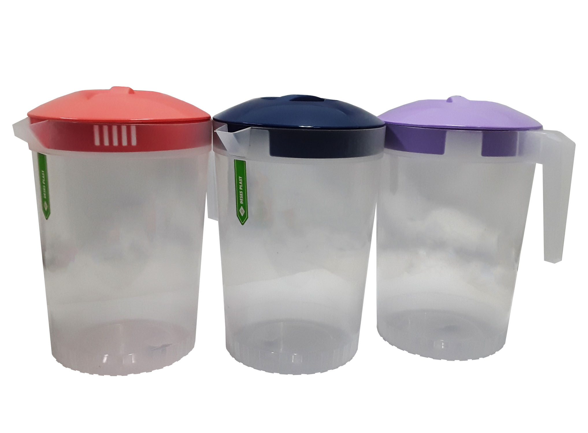 70174.jpg JARRA PLAST. RED. C/TAPA 4 LTS. (26X17.5CM) - Image 1