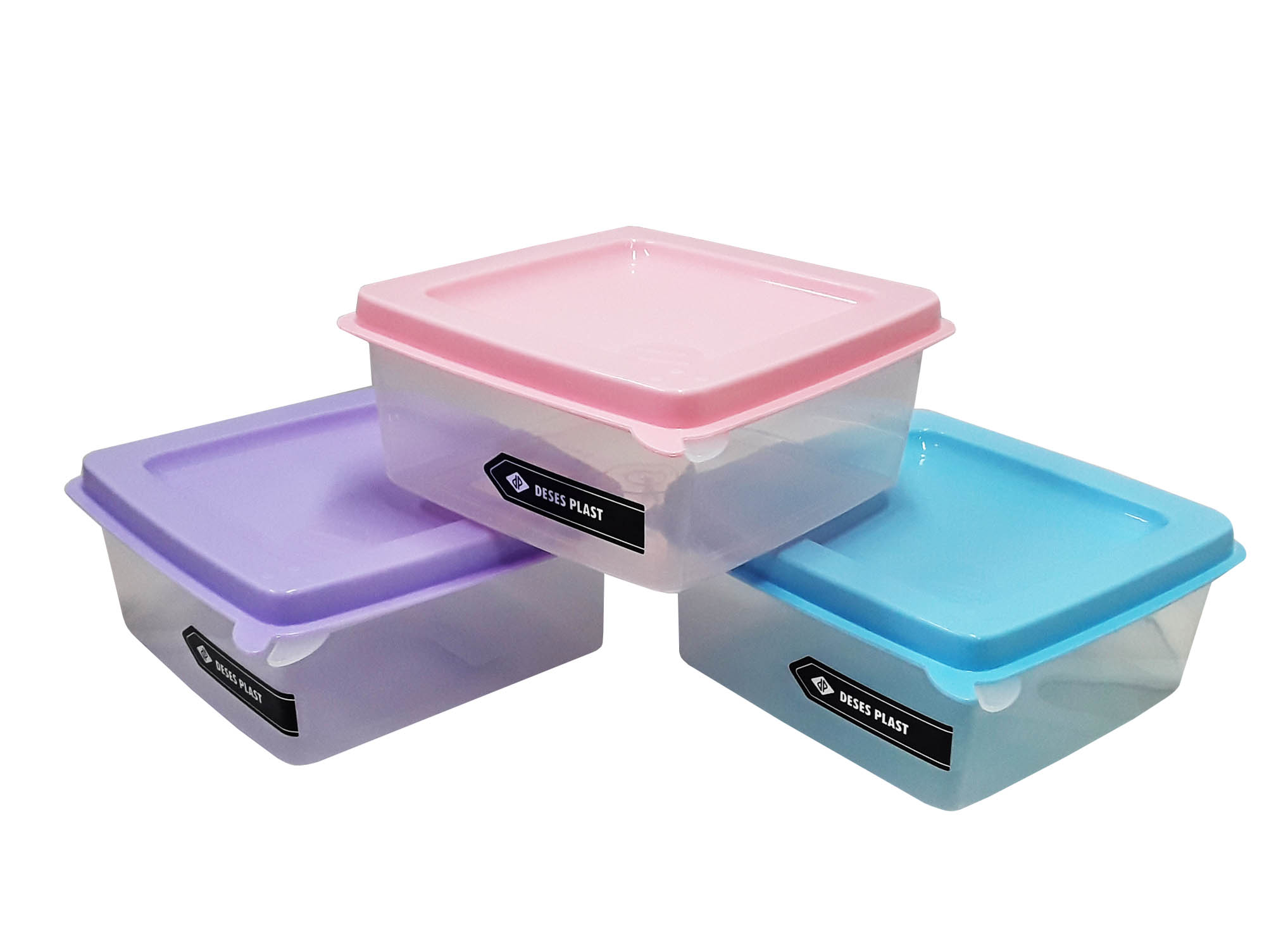 70188.jpg HERMETICO PLAST. CUAD. ENRIQUETA 0.75LTS - Image 1