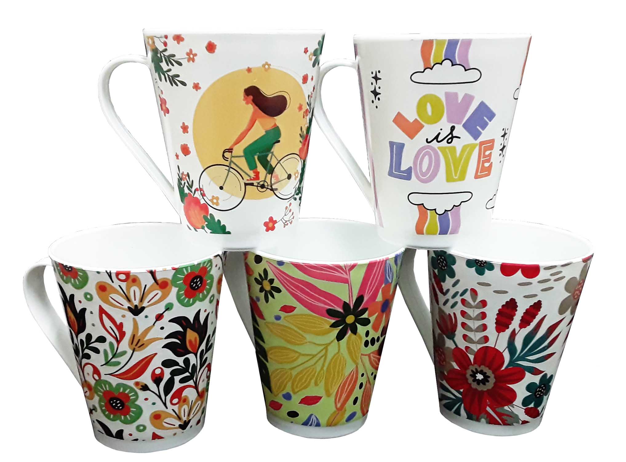 70342.jpg TAZA PLAST. CONICA ESTAMP. 400CC - Image 1