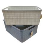 CANASTO PLAST. SIMIL YUTE 25X19X10.5CM (4.5LTS)