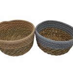 CANASTO YUTE RED. 17X8CM