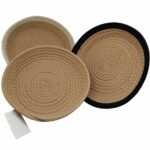 CANASTO YUTE RED. 23X5CM