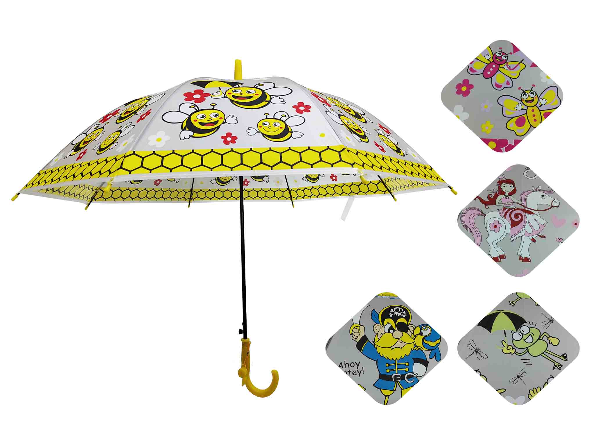 70506.jpg PARAGUAS INFANTIL C/SILBATO 50CM - Image 1