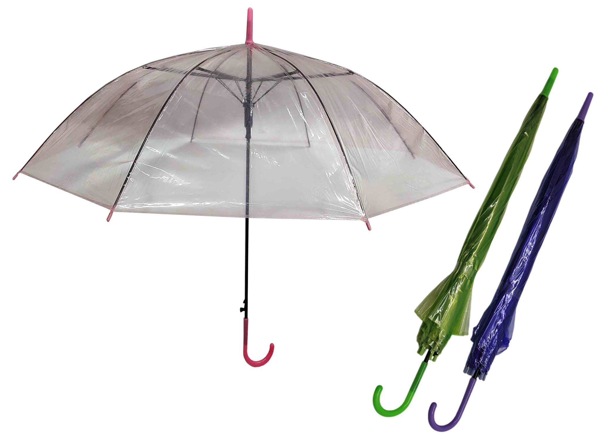 70508.jpg PARAGUAS COLOR TRASLUCIDO 54CM - Image 1