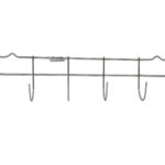 PERCHERO MULTIUSO CROMADO 33 CM