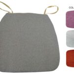 ALMOHADON P/SILLA 40X37CM PLACA