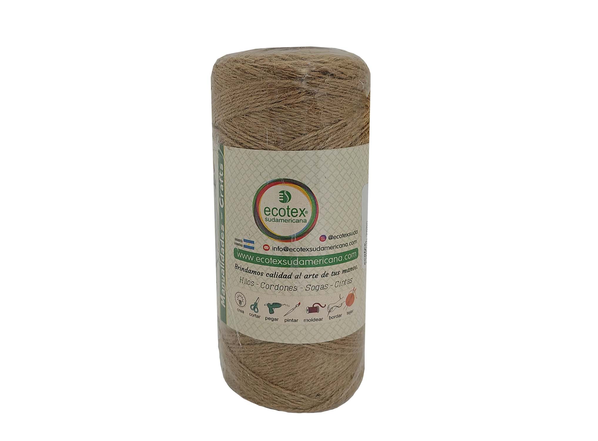 70745.jpg HILO YUTE MULTICRAFT FINO NATURAL 250MTS - Image 1