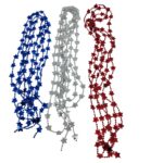 CADENITA 2.70 MTS ESTRELLITAS (AZUL/ROJO/PLAT)