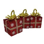 COLGANTE REGALOS BRILLANTINA 6CM X 3 UNID.