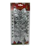 MOÑO 8X7.5CM X6 PLATEADO