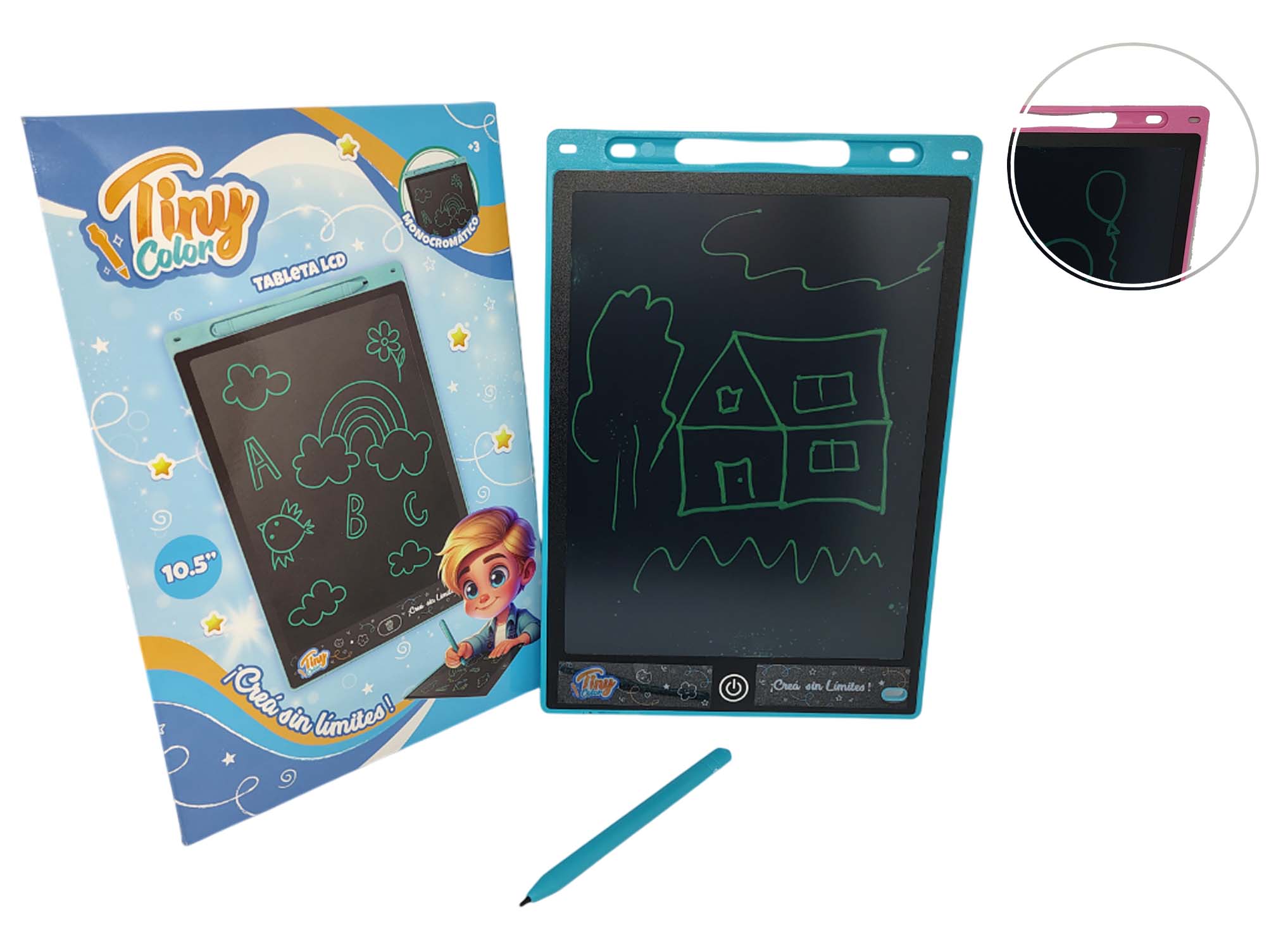 71337.jpg TABLET MONOCROMATICA P/DIBUJAR 10" - Image 1