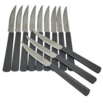 CUCHILLO M/PLAST. GRIS MEDIO CAROL PACK X12