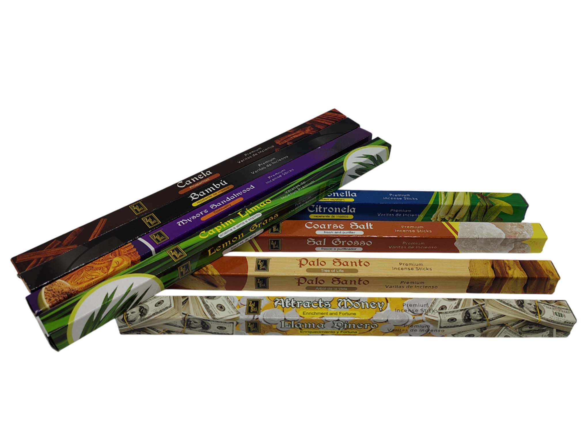 71584.jpg SAHUMERIOS CUADRADOS X7 VARILLAS (SURTIDO) - Image 1